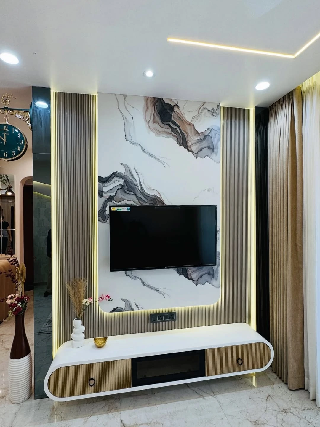 The Framed TV Wall